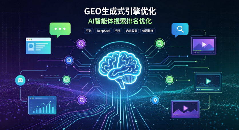 岳阳楼区GEO 浪潮来袭：生成式引擎优化崛起，创作者争抢豆包、DeepSeek、元宝智能体流量入口
